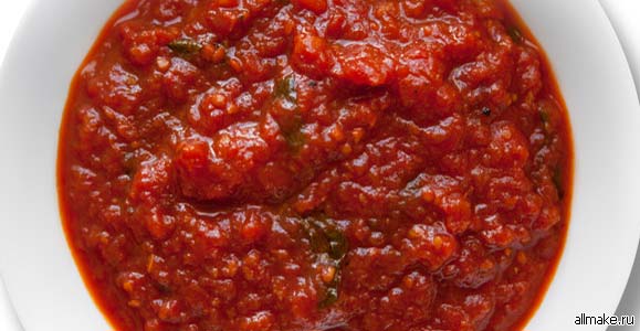 Как приготовить томатный соус
